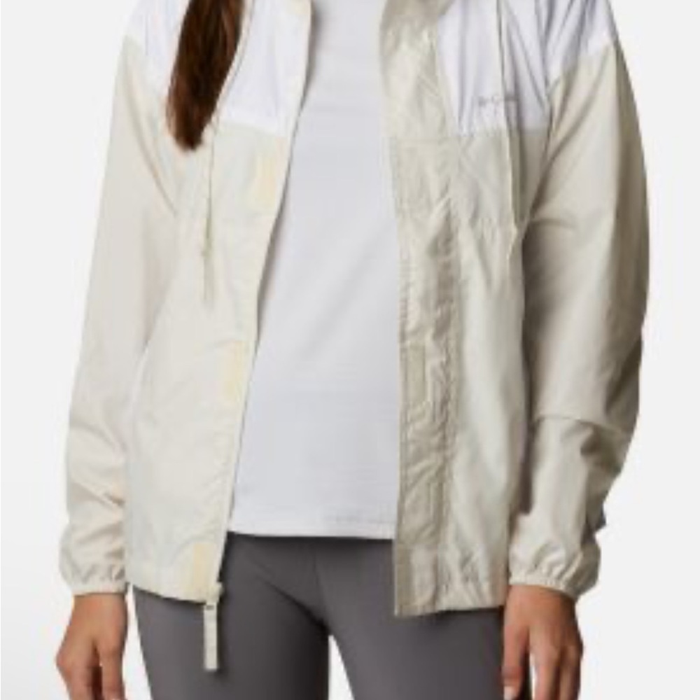 Columbia White Utility Jacket
